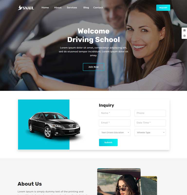 Snail – DRIVING SCHOOL