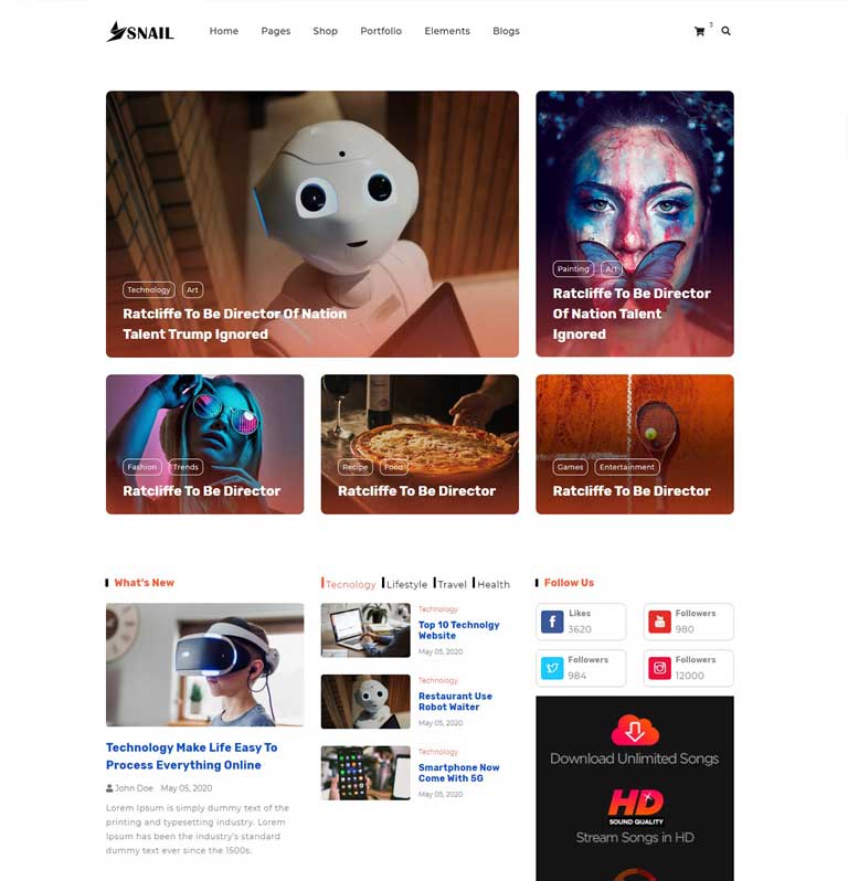 Snail – MAGAZINE – LIGHT