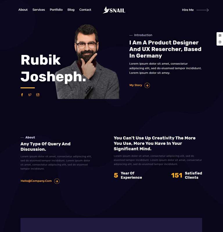 Snail – PERSONAL PORTFOLIO